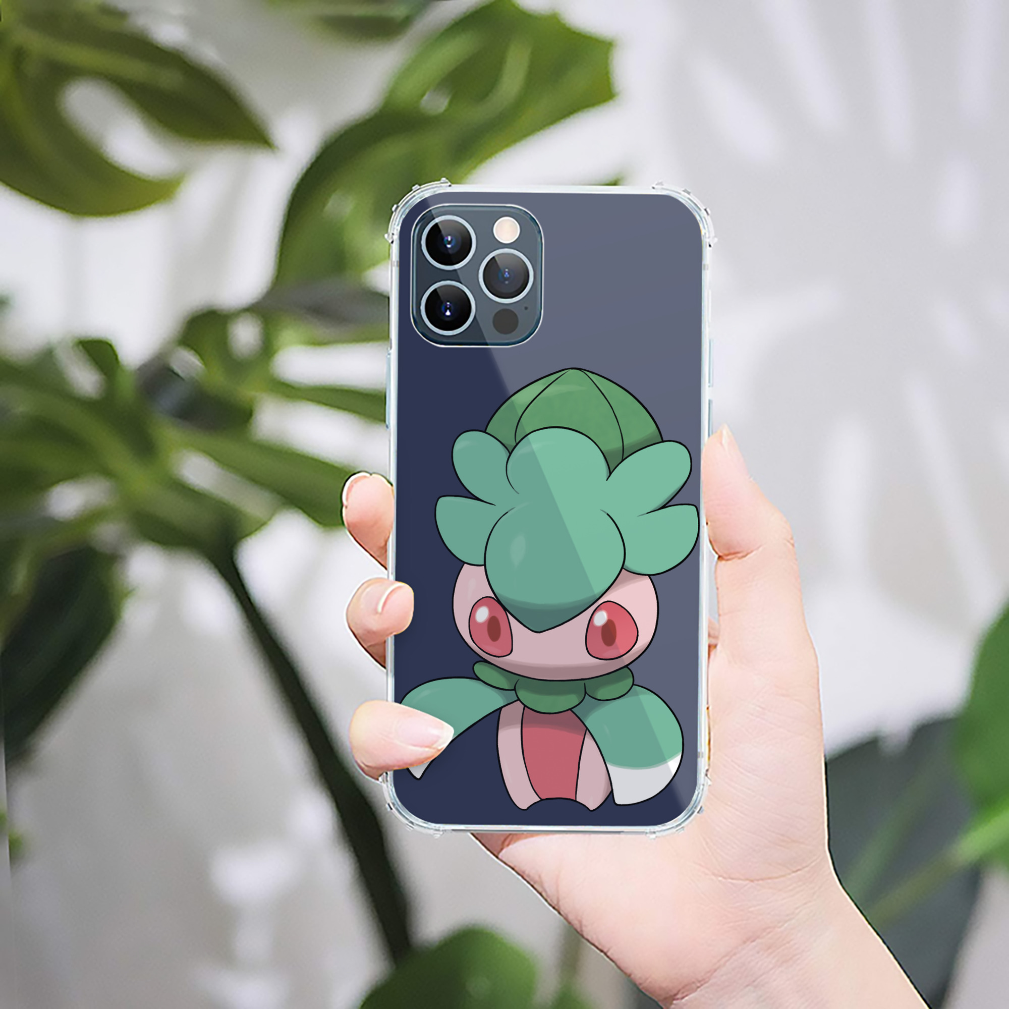 （画像用） ポケットモンスター Pokémon 【iPhone 12シリーズ対応】透明スマホケース（クリアソフトケース）